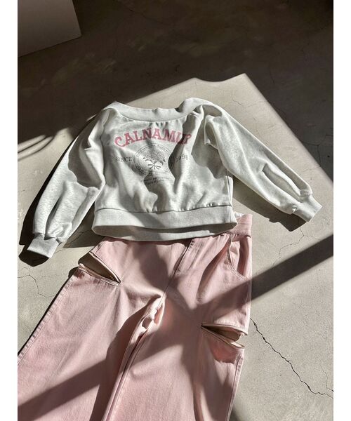dazzlin(ダズリン)の「<dazzlinコラボ>パールジップデニム(デニムパンツ・レディース・ピンク/インディゴブルー/ライトブルー・SMALL/MEDIUM)」の8枚目の写真