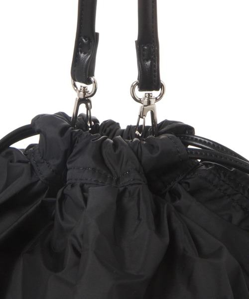 巾着バックLL LAKOLE ショルダーバッグ バッグ ラッフル巾着2WAYショルダー