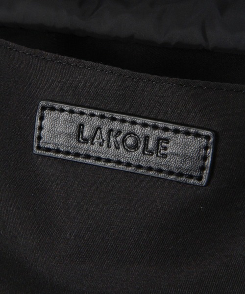LAKOLE（ラコレ）の「ラッフル巾着2WAYショルダーバッグ / 104949（ショルダーバッグ・レディース・ホワイト/ブラック/シルバー/ライトグリーン/シルバー系1・FREE）」の19枚目の写真