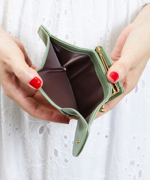 ぷりん三つ折り財布3点 Sunny Side（サニーサイド）の「SUNNY SIDE:レトロプリン 三