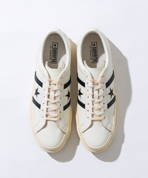 CONVERSE（コンバース）の「CONVERSE　STAR&BARS US LEATHER（スニーカー・メンズ・ホワイト・26/27/28）」の5枚目の写真