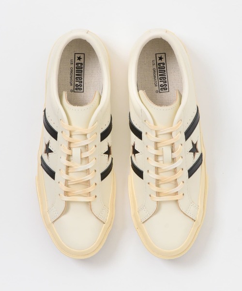 CONVERSE（コンバース）の「CONVERSE　STAR&BARS US LEATHER（スニーカー・メンズ・ホワイト・26/27/28）」の8枚目の写真