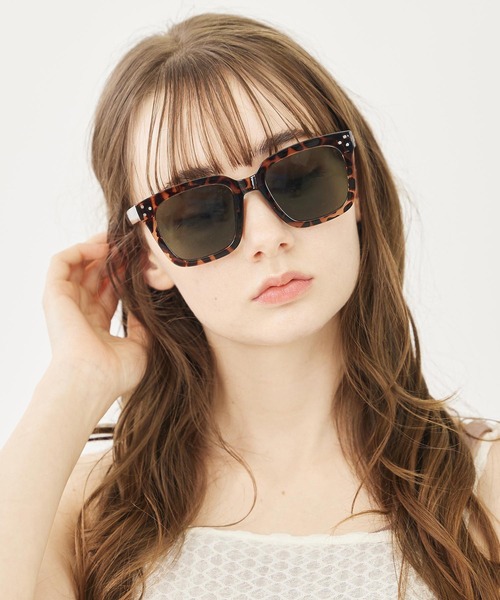 MILKFED.（ミルクフェド）の「MILKFED. LOGO SUNGLASSES（サングラス・レディース・ブラウン/ブラック/クリア・ONE SIZE）」の9枚目の写真