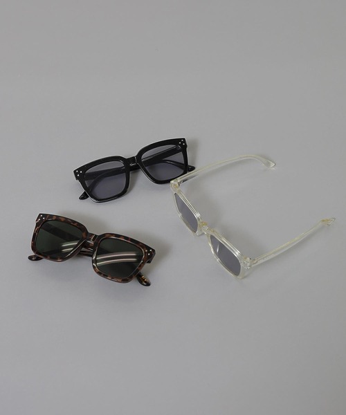 MILKFED.（ミルクフェド）の「MILKFED. LOGO SUNGLASSES（サングラス・レディース・ブラウン/ブラック/クリア・ONE SIZE）」の7枚目の写真
