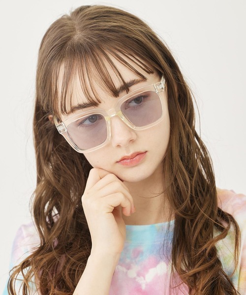 MILKFED.（ミルクフェド）の「MILKFED. LOGO SUNGLASSES（サングラス・レディース・ブラウン/ブラック/クリア・ONE SIZE）」の8枚目の写真