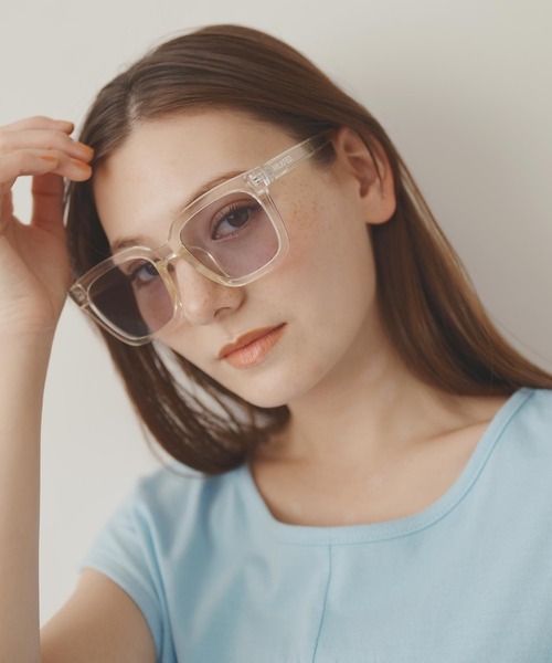 MILKFED.（ミルクフェド）の「MILKFED. LOGO SUNGLASSES（サングラス・レディース・ブラウン/ブラック/クリア・ONE SIZE）」の5枚目の写真