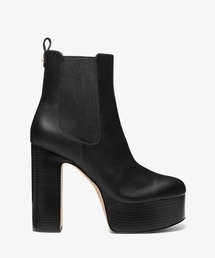 MICHAEL KORS（マイケルコース）の「NATASHA レザー プラットフォームブーツ（ブーツ・レディース）」