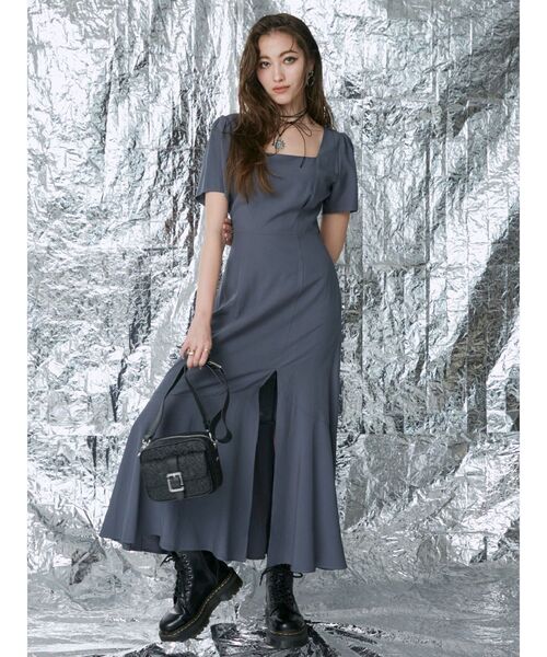 EVRIS(エヴリス)の「SUNNY MOTIF CHOKERネックレス(ネックレス・レディース・シルバー・FREE)」の5枚目の写真