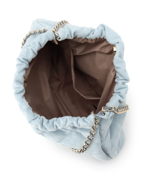 SHOO・LA・RUE（シューラルー）の「◆キルティングチェーンショルダーバッグ（ショルダーバッグ・レディース・ブルー系その他5/ブラック/サックスブルー系3・00）」の16枚目の写真