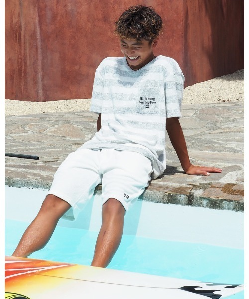 BILLABONG（ビラボン）の「BILLABONG メンズ PILE SHORTS ウォークパンツ/ショートパンツ 【2024年春夏モデル】/ビラボンウエストゴムボトムス（その他パンツ・メンズ・グレー/オフホワイト/グレー系その他・MEDIUM/LARGE/X-LARGE）」の4枚目の写真