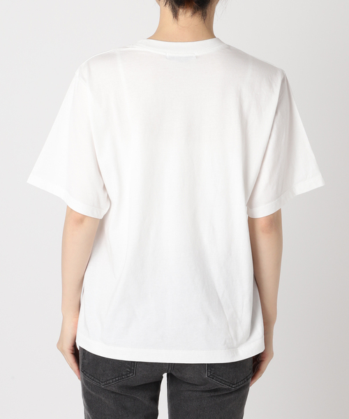 JOURNAL STANDARD relume（ジャーナルスタンダード　レリューム）の「クリアコットンロゴプリントTEE（Tシャツ/カットソー・レディース・ネイビー/ホワイト・FREE）」の17枚目の写真