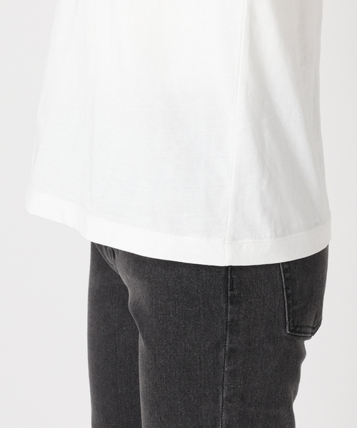 JOURNAL STANDARD relume（ジャーナルスタンダード　レリューム）の「クリアコットンロゴプリントTEE（Tシャツ/カットソー・レディース・ネイビー/ホワイト・FREE）」の22枚目の写真