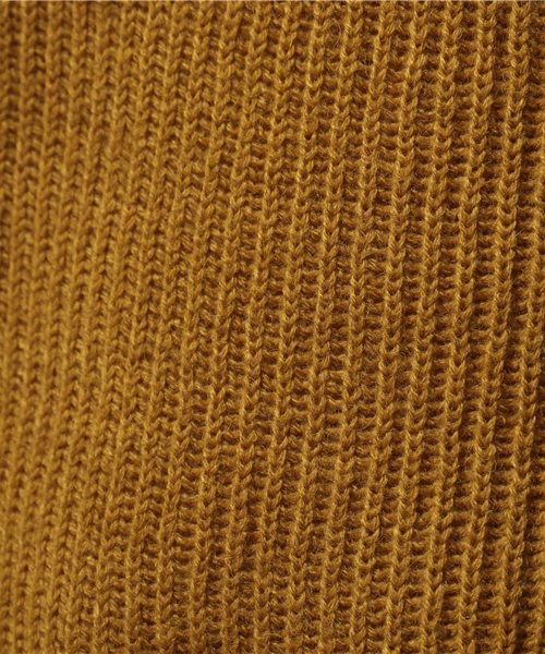 CIAOPANIC（チャオパニック）の「【Ciaopanic】AC/W畦編みハイネック（ニット/セーター・メンズ・グリーン/ネイビー/ブラック/グレー/アイボリー/キャメル・MEDIUM/LARGE）」の14枚目の写真