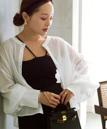 [ 田中亜希子さんコラボ ] カップ付きキャミソール