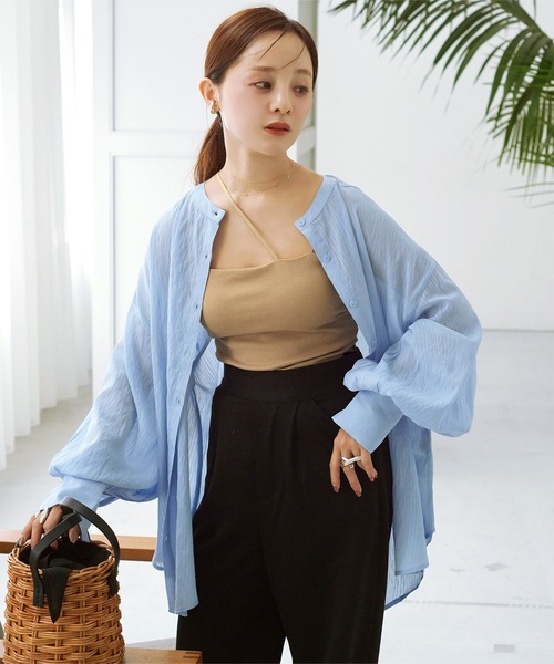 KOBE LETTUCE（コウベレタス）の「[ 田中亜希子さんコラボ ] カップ付きキャミソール（キャミソール・レディース・ブラック/オフホワイト/ベージュ・M/PS/PM）」の10枚目の写真