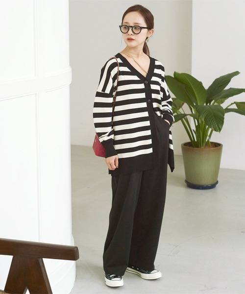 KOBE LETTUCE（コウベレタス）の「[ 田中亜希子さんコラボ ] カップ付きキャミソール（キャミソール・レディース・ブラック/オフホワイト/ベージュ・M/PS/PM）」の9枚目の写真