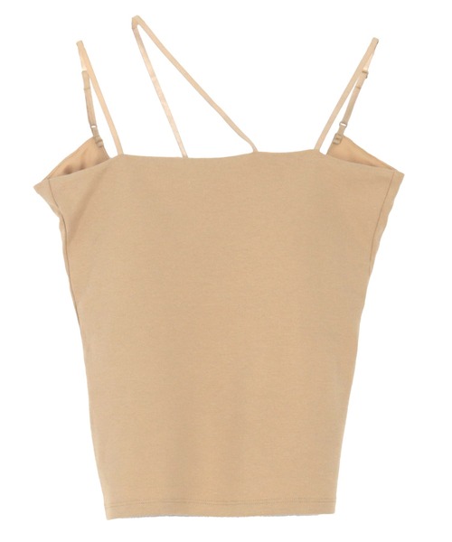 KOBE LETTUCE（コウベレタス）の「[ 田中亜希子さんコラボ ] カップ付きキャミソール（キャミソール・レディース・ブラック/オフホワイト/ベージュ・M/PS/PM）」の15枚目の写真