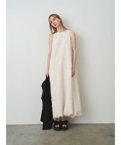 ELENDEEK（エレンディーク）の「フェザータッチバルーンワンピース（ワンピース・レディース・ブラック/オフホワイト・02/01）」の22枚目の写真