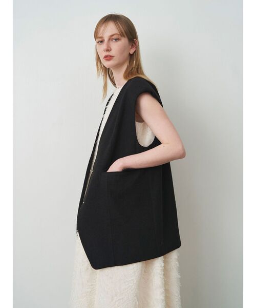 ELENDEEK（エレンディーク）の「フェザータッチバルーンワンピース（ワンピース・レディース・ブラック/オフホワイト・02/01）」の17枚目の写真