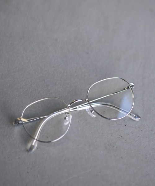 Marient(マリエント)の「Slim Frame Glasses(メガネ・レディース・シルバー・FREE)」の7枚目の写真