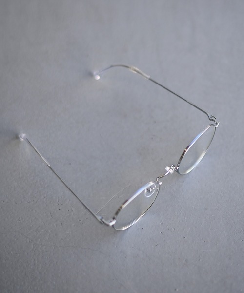 Marient(マリエント)の「Slim Frame Glasses(メガネ・レディース・シルバー・FREE)」の6枚目の写真