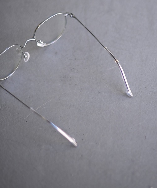 Marient(マリエント)の「Slim Frame Glasses(メガネ・レディース・シルバー・FREE)」の5枚目の写真