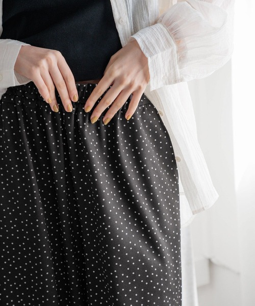 LOWRYS FARM(ローリーズファーム)の「ガラワイドイージーパンツ 111625(その他パンツ・レディース・ネイビー/ブラウン/ブラック・FREE)」の7枚目の写真