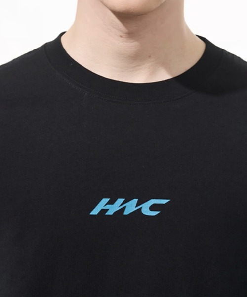 HARSH AND CRUEL(ハーシュアンドクルーエル)の「クルーネックロゴプリントTシャツ オーバーサイズ ユニセックス HC24S5TP01【Harsh and Cruel】(Tシャツ/カットソー・メンズ・ブラック・L/M/XL)」の18枚目の写真