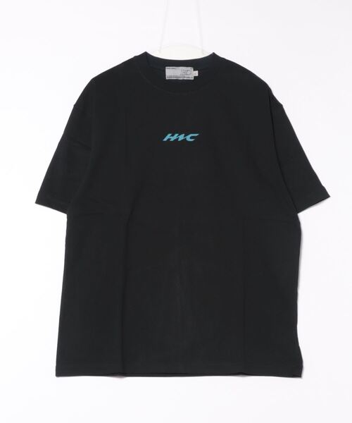 HARSH AND CRUEL(ハーシュアンドクルーエル)の「クルーネックロゴプリントTシャツ オーバーサイズ ユニセックス HC24S5TP01【Harsh and Cruel】(Tシャツ/カットソー・メンズ・ブラック・L/M/XL)」の12枚目の写真