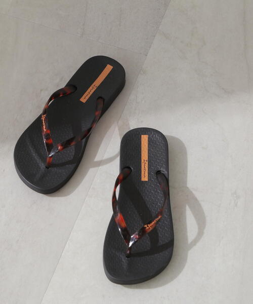 N.（N. Natural Beauty Basic）（エヌエヌナチュラルビューティーベーシック）の「【Ｉｐａｎｅｍａ】◆ビーチサンダル（サンダル・レディース・ブラック/ブラウン・35/36）」の3枚目の写真