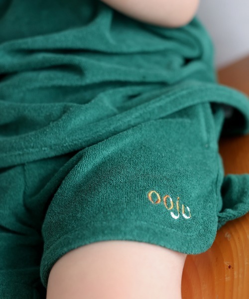 ooju（オージュ）の「【ooju】パイルショーツ（その他パンツ・キッズ・イエロー/ベージュ/ネイビー/グリーン/ピンク・1/2/3/4）」の14枚目の写真