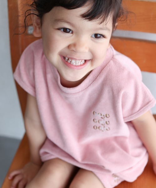 ooju（オージュ）の「【ooju】パイルショーツ（その他パンツ・キッズ・イエロー/ベージュ/ネイビー/グリーン/ピンク・1/2/3/4）」の22枚目の写真