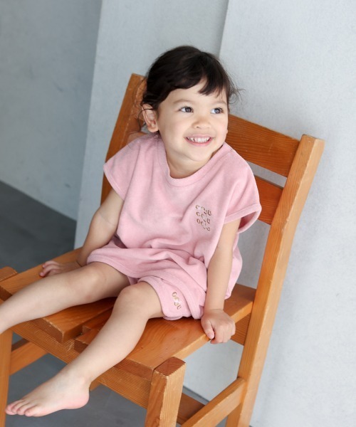 ooju（オージュ）の「【ooju】パイルショーツ（その他パンツ・キッズ・イエロー/ベージュ/ネイビー/グリーン/ピンク・1/2/3/4）」の20枚目の写真