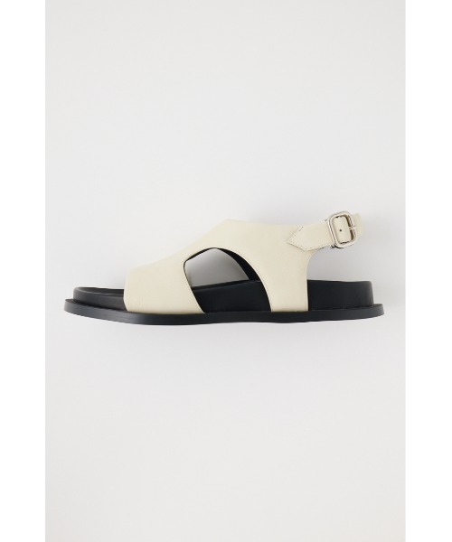 MOUSSY（マウジー）の「CUT OUT SANDAL（サンダル・レディース・アイボリー/ブラック・SMALL/MEDIUM/LARGE）」の11枚目の写真