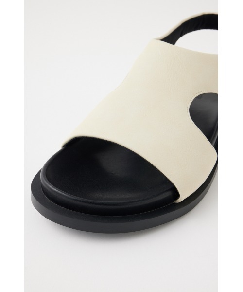 MOUSSY（マウジー）の「CUT OUT SANDAL（サンダル・レディース・アイボリー/ブラック・SMALL/MEDIUM/LARGE）」の15枚目の写真