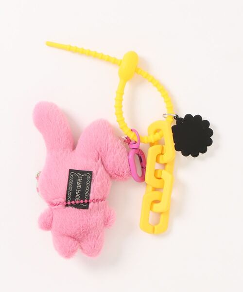 SISI うさぎキーホルダー イエロー うさぎニットキーホルダー(F 黄): ジュニア - ナルミヤ