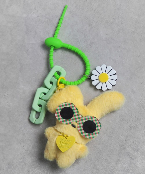 ファンキーうさぎ ＜ぬいぐるみキーホルダー＞（キーホルダー