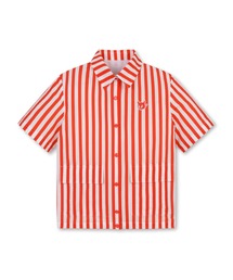 シアサッカー」に該当するレッド/赤色系のファッション通販