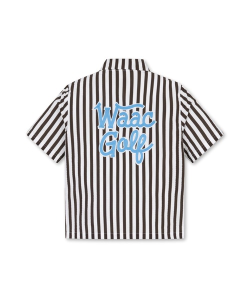 WAAC シアサッカー半袖ブラウス 美品 セール】WOMEN'S シアサッカー半袖ブラウス（シャツ/ブラウス