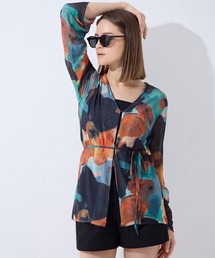 【2024SS】フロントリボン柄シャツ