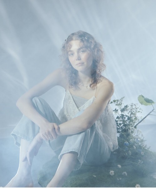 flower(フラワー)の「シアーフラワービスチェ(キャミソール・レディース・アイボリー/コーラル・FREE)」の17枚目の写真