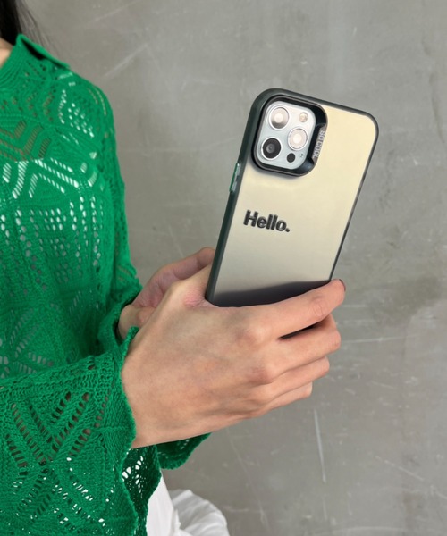 セール】Hello 英字ロゴ マット サラサラ / スマホカバー iPhone