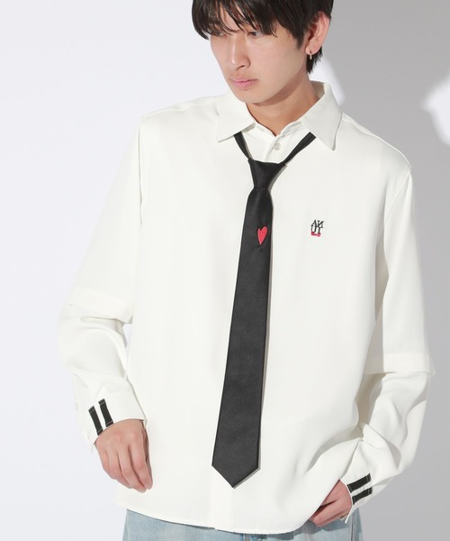 Anui（アニュイ）の「【UNISEX/あやせりんてコラボ】ハートエンブロネクタイ（ネクタイ・レディース・ブラック・FREE）」の16枚目の写真