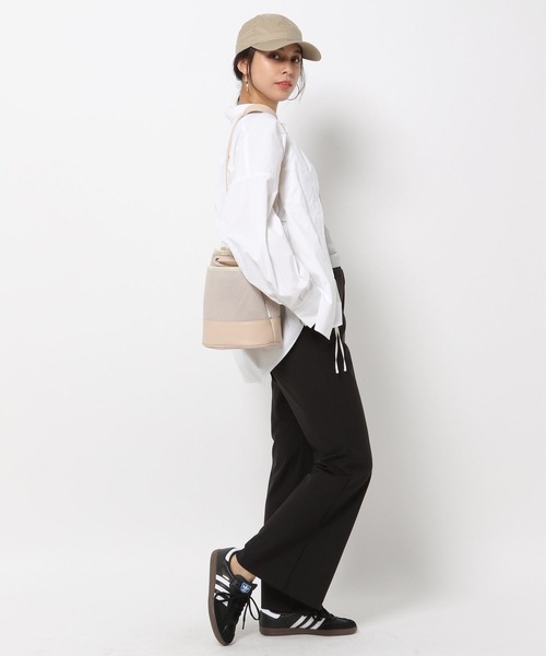 HEREIAM(ヘレイアム)の「【HEREIAM】バケットメッシュBAG(ショルダーバッグ・レディース・ブラック/ベージュ・FREE)」の4枚目の写真