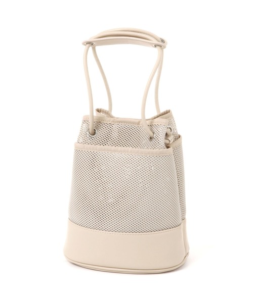 HEREIAM(ヘレイアム)の「【HEREIAM】バケットメッシュBAG(ショルダーバッグ・レディース・ブラック/ベージュ・FREE)」の9枚目の写真
