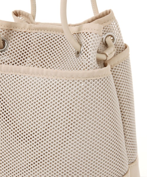 HEREIAM(ヘレイアム)の「【HEREIAM】バケットメッシュBAG(ショルダーバッグ・レディース・ブラック/ベージュ・FREE)」の16枚目の写真