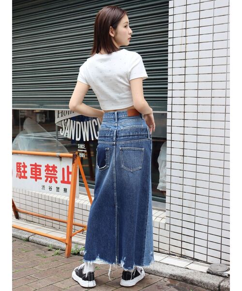 EVRIS デニムタイトスカート EVRIS デニムスカート マーメイドデニムスカート : ZOZOTOWN