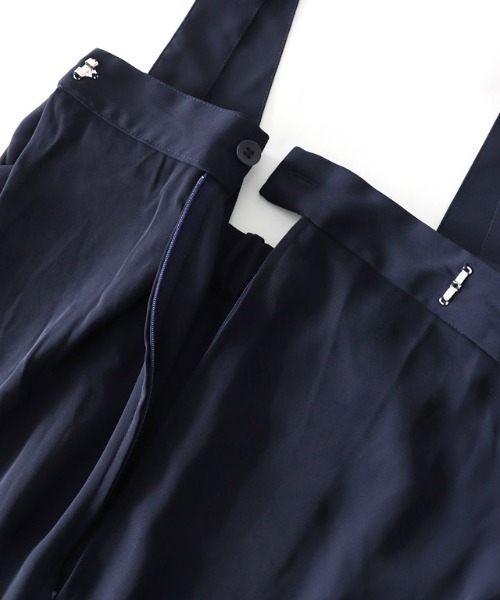 RASW（ラス）の「[RASW]ドレープアシメオールインワン（つなぎ/オールインワン・レディース・ブラック/ネイビー・M）」の3枚目の写真