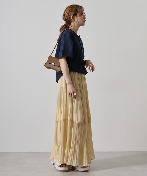 JEMORGAN（ジェーイーモーガン）の「JEMORGAN ワッフル/フライス 半袖ヘンリーネックT (パック)（Tシャツ/カットソー・メンズ・ホワイト/ネイビー/カーキ/ブラック/杢グレー/ナチュラル/チャコール/オフホワイト/ブラック系その他/グレー系その他・XL/L/M/S）」の13枚目の写真