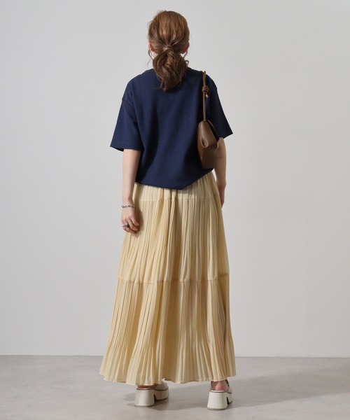 JEMORGAN（ジェーイーモーガン）の「JEMORGAN ワッフル/フライス 半袖ヘンリーネックT (パック)（Tシャツ/カットソー・メンズ・ホワイト/ネイビー/カーキ/ブラック/杢グレー/ナチュラル/チャコール/オフホワイト/ブラック系その他/グレー系その他・XL/L/M/S）」の14枚目の写真